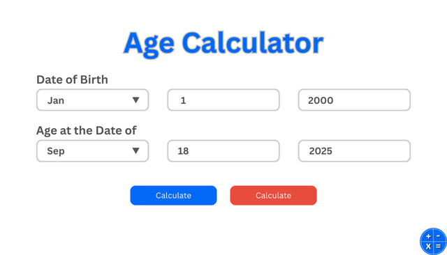 Age Calculator – Calculate Age in Years, Months, Days