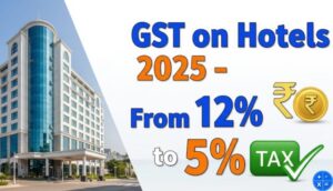 New GST Rates on Hotel Rooms in 2025 – Complete Guide